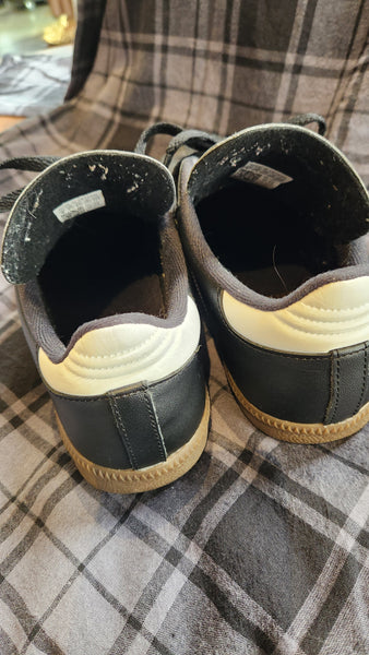 Adidas Samba Black with White Stripes Sneaker