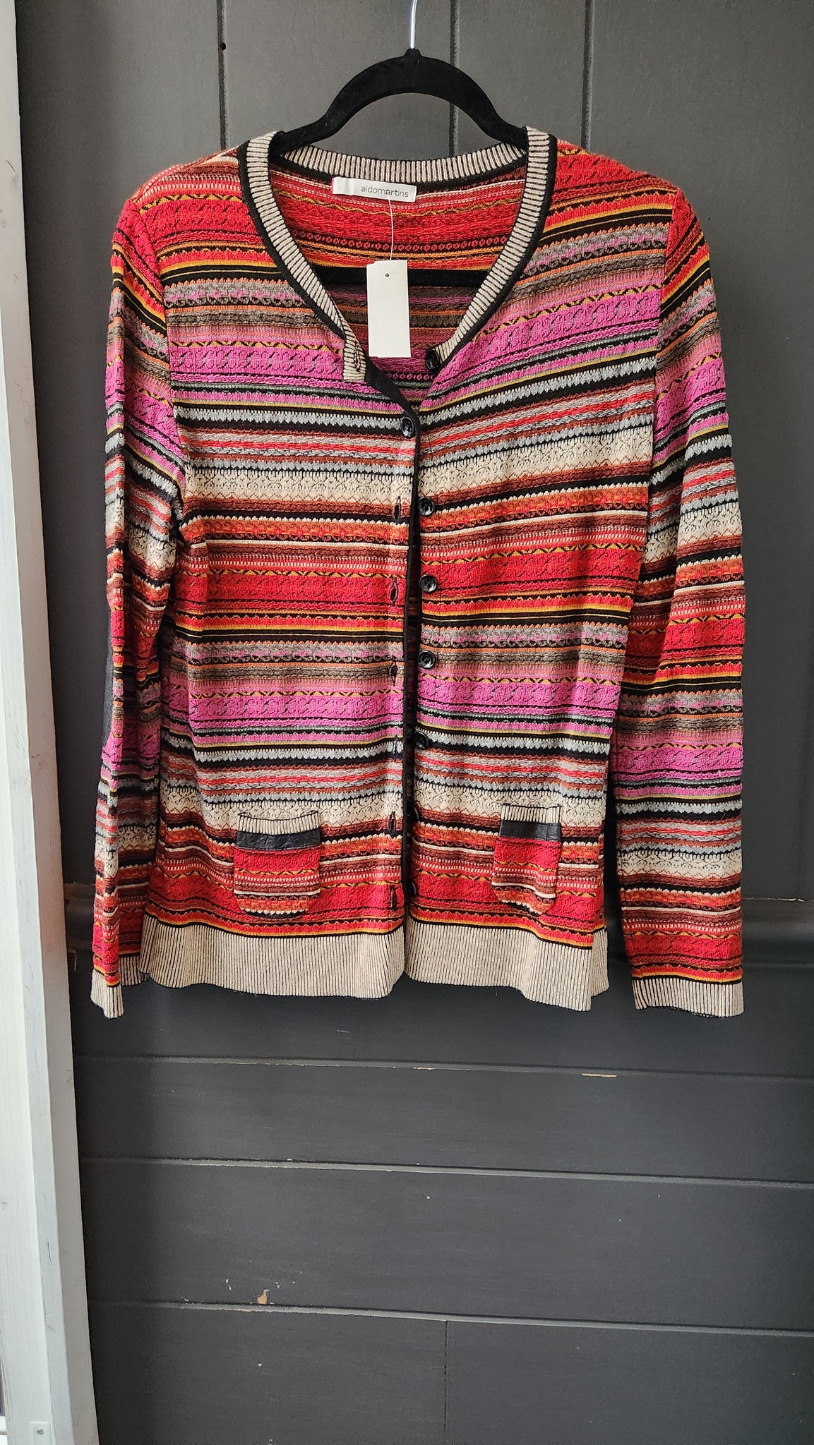 Aldomartins Stripe Cardigan