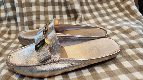Kate Spade Marsha Rose Gold Mules
