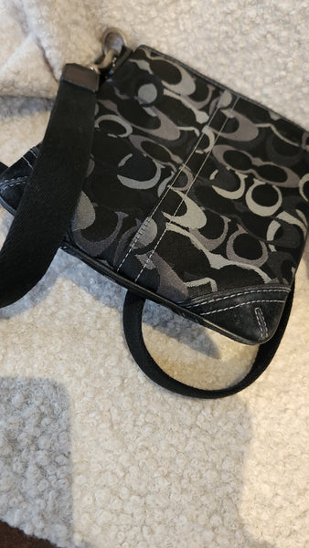 Coach Vintage Small Crossbody Canvas Purse