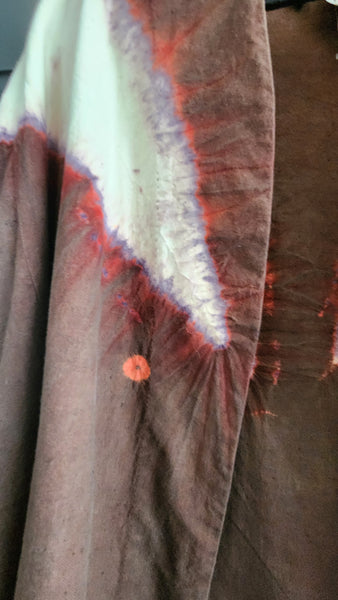 Eleven Eleven Cotton Tie Dye Blazer