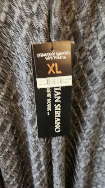 Christian Siriano Sharkbite Hemline Dress