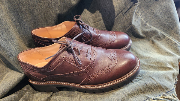 Celtic and Co. Dark Brown Leather Women's Oxford Shoes