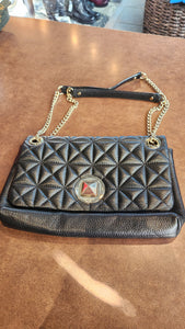 Kate Spade Black Quilted Leather Purse