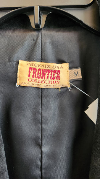 Frontier Collection Black Suede and Studded Jacket