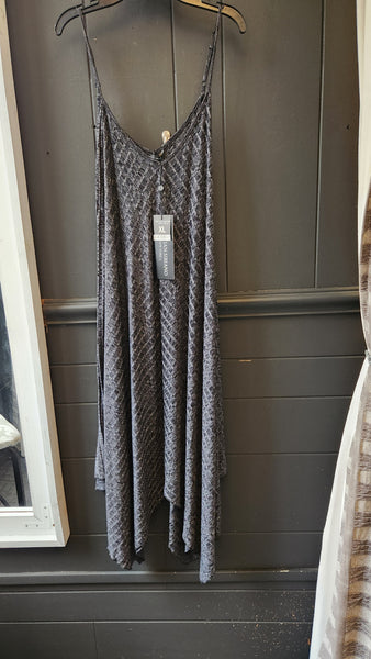 Christian Siriano Sharkbite Hemline Dress