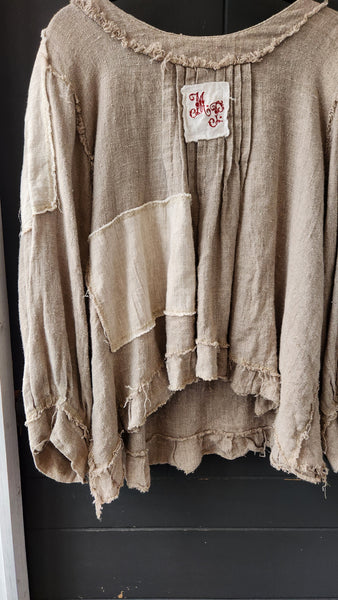Magnolia Pearl Linen Smock Top