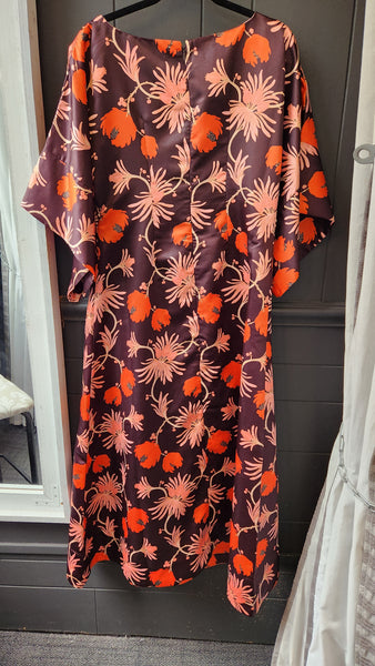 Frances Valentine Exotic Floral Maxi Dress