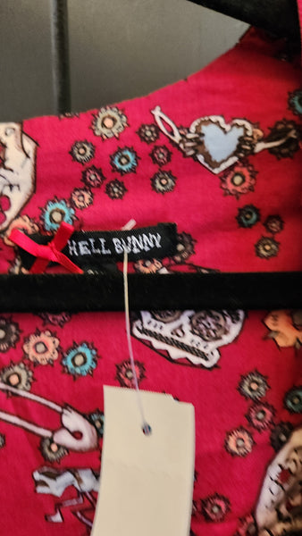 Hell Bunny Sugar Skulls Dress