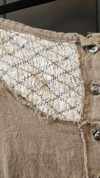 Magnolia Pearl Linen Smock Top