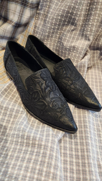 Frye Black Leather Shoes