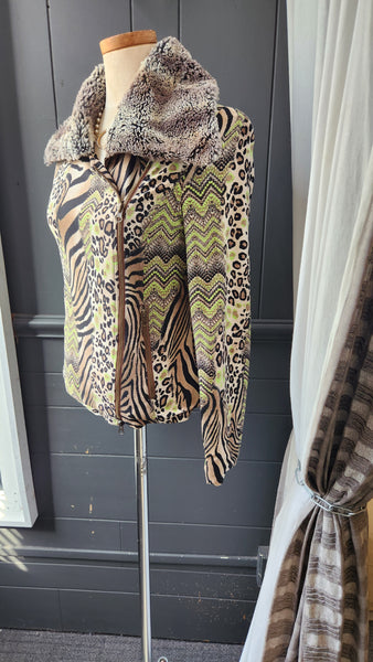 Joseph Ribkoff Animal Print Jacket