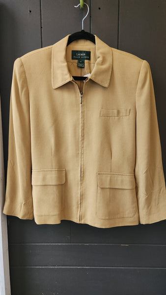 Vintage Ralph Lauren Zip front Jacket
