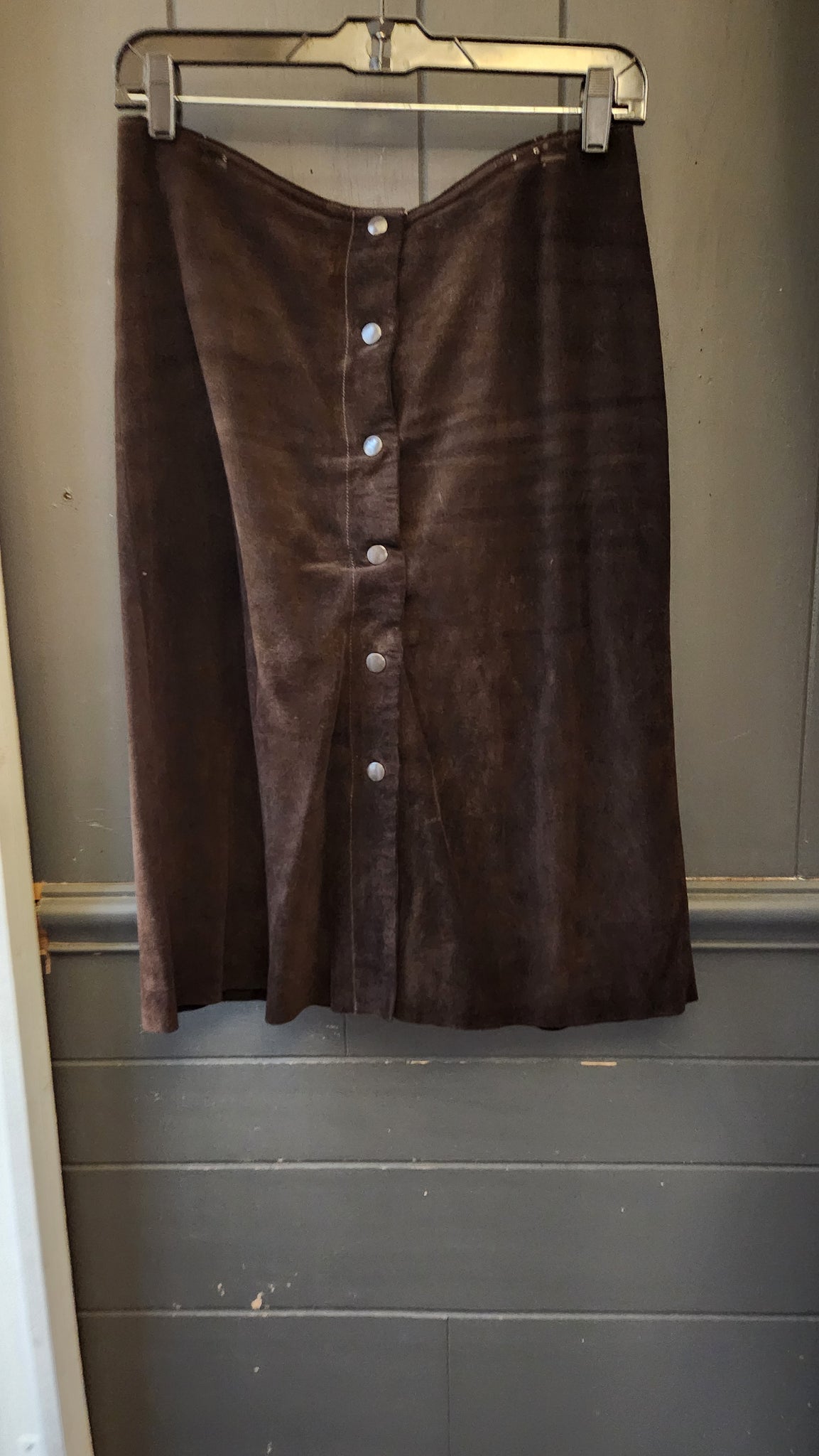 Banana Republic Suede Skirt