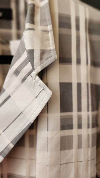 Lida Baday Plaid Blazer