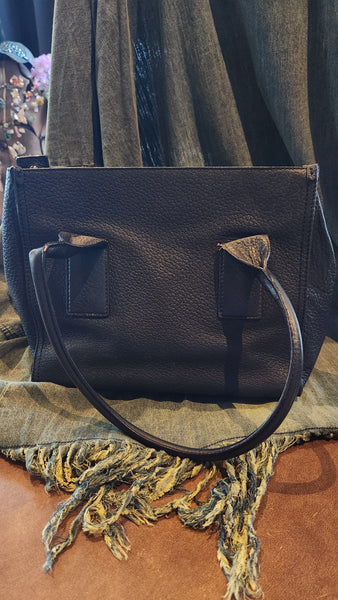 Kate Spade Black Leather Satchel