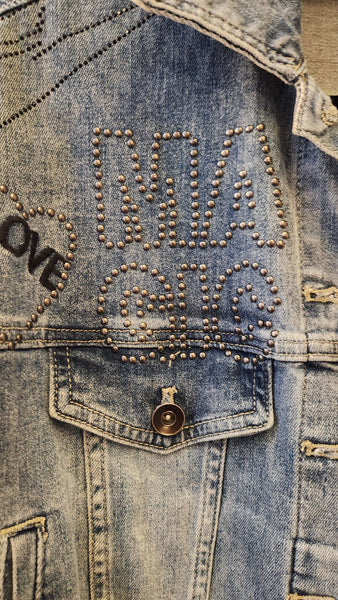 Charlie B Rock and Roll Denim Jacket