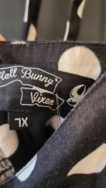Hell Bunny Polka Dot Halter Dress