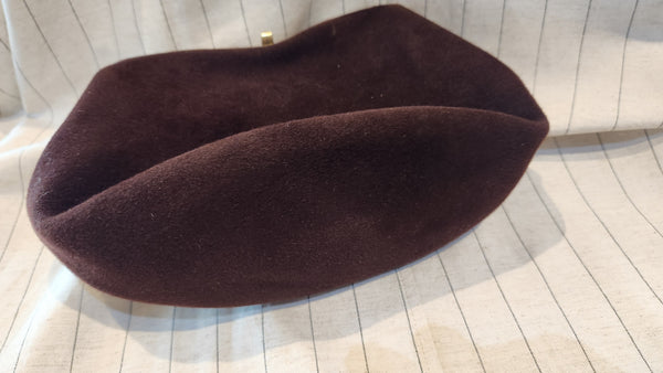 Rare vintage Empress soft felt purse