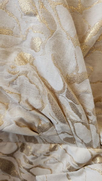 Cartise 2 Piece Ivory Top/Blazer and Long Ivory Skirt