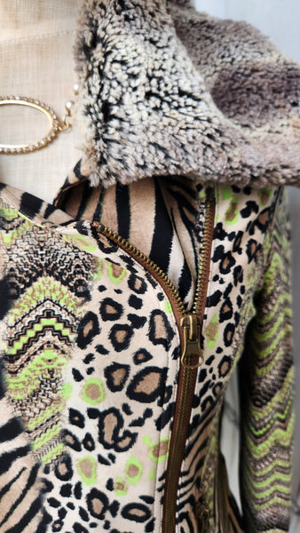 Joseph Ribkoff Animal Print Jacket