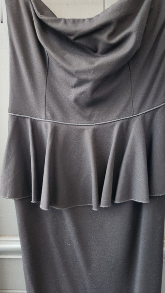 Stella McCartney Strapless Black Dress