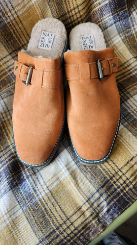 Naturlizer Shearling Clog