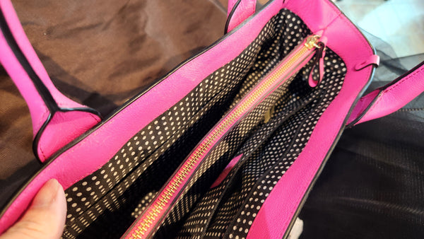Kate Spade Hot Pink Double Bow Purse