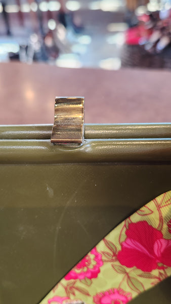 Vintage Green Leather Stylemark Purse