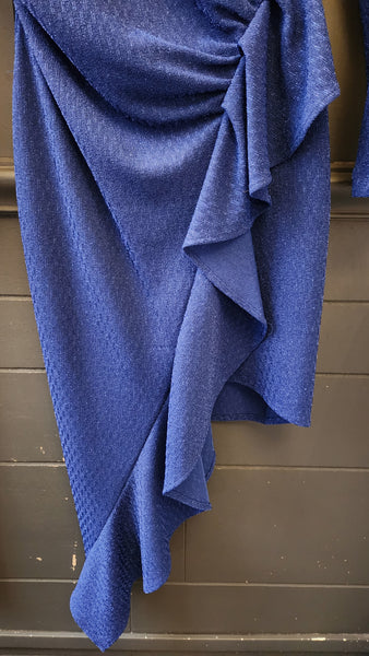 One 33 Cobalt Blue Sparkle Dress
