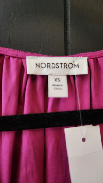 Nordstrom Puff Sleeve Midi Dress