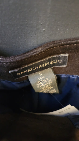 Banana Republic Suede Skirt