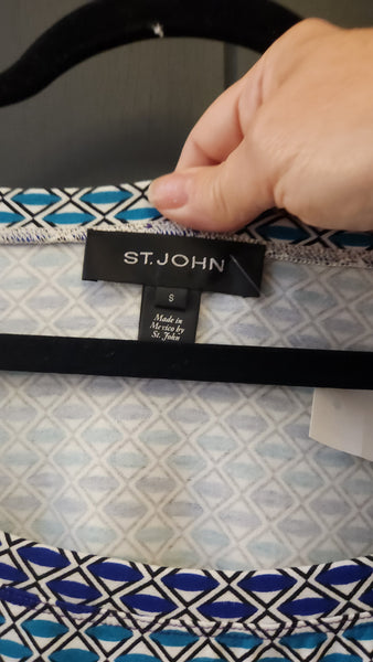 St. John Short Sleeve Top