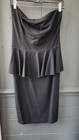 Stella McCartney Strapless Black Dress