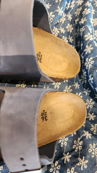 Birkenstock Arizona Sandal in Cadet Blue