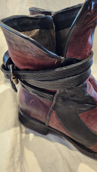 A.S. 98 Patchwork Boots