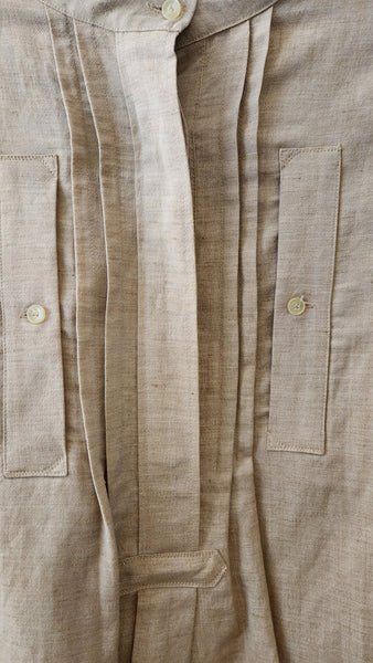 Isabel Marant Long Sleeve Wool and Linen Top