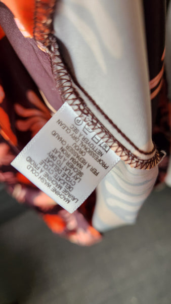 Frances Valentine Exotic Floral Maxi Dress
