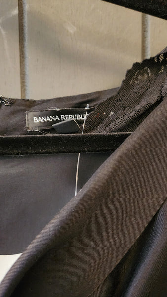 Banana Republic Black Boat Neck Dress from the Mad Men Collection