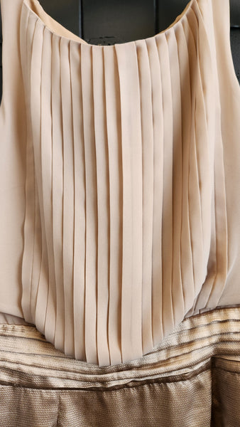 Vince Camuto Pleated Bodice Dress