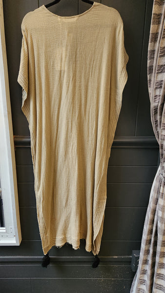 Handloom Gauze Tunic Dress