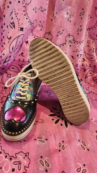 Betsey Johnson Oxford Style Shoe