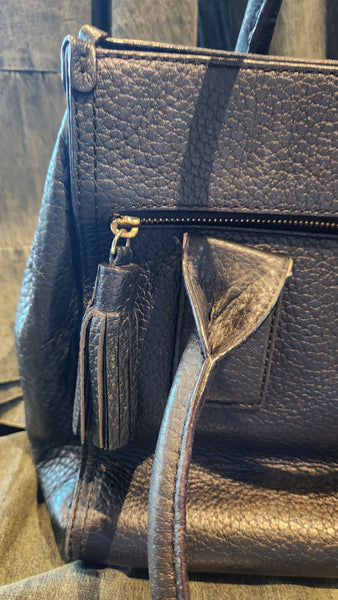 Kate Spade Black Leather Satchel