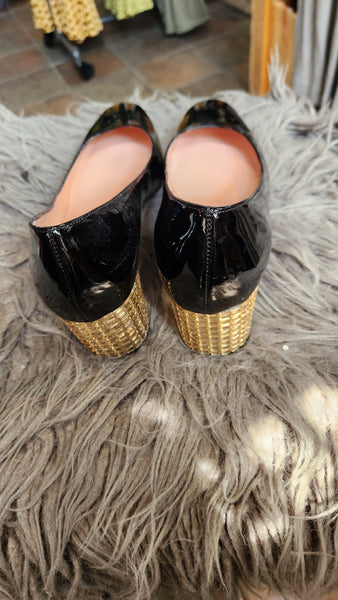 Kate Spade Black Patent leather heels