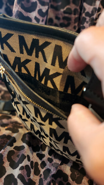 Michael Kors MK logo Crossbody Purse