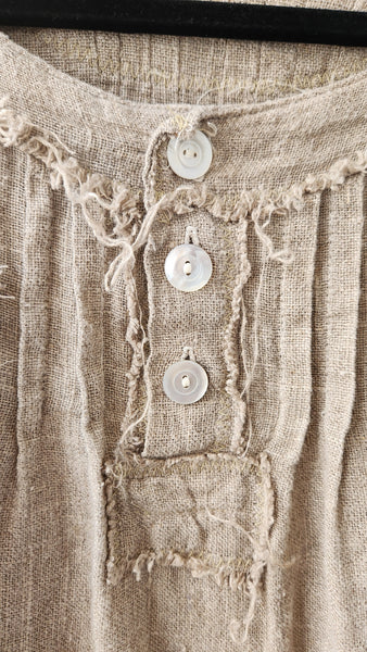 Magnolia Pearl Linen Smock Top
