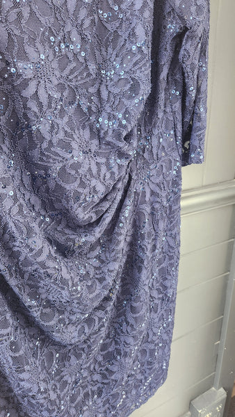 Jessica Howard Lace & Sequins Dress