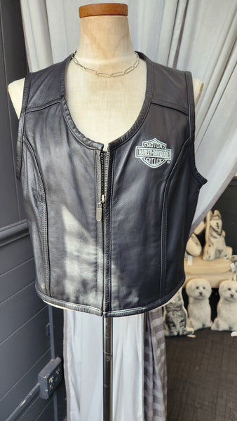 Harley Davidson Black Vest