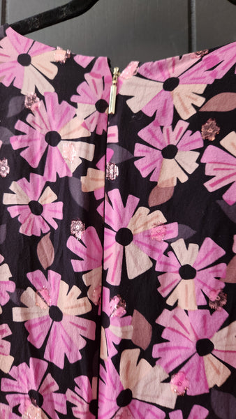 Kate Spade Floral Sheer Dress