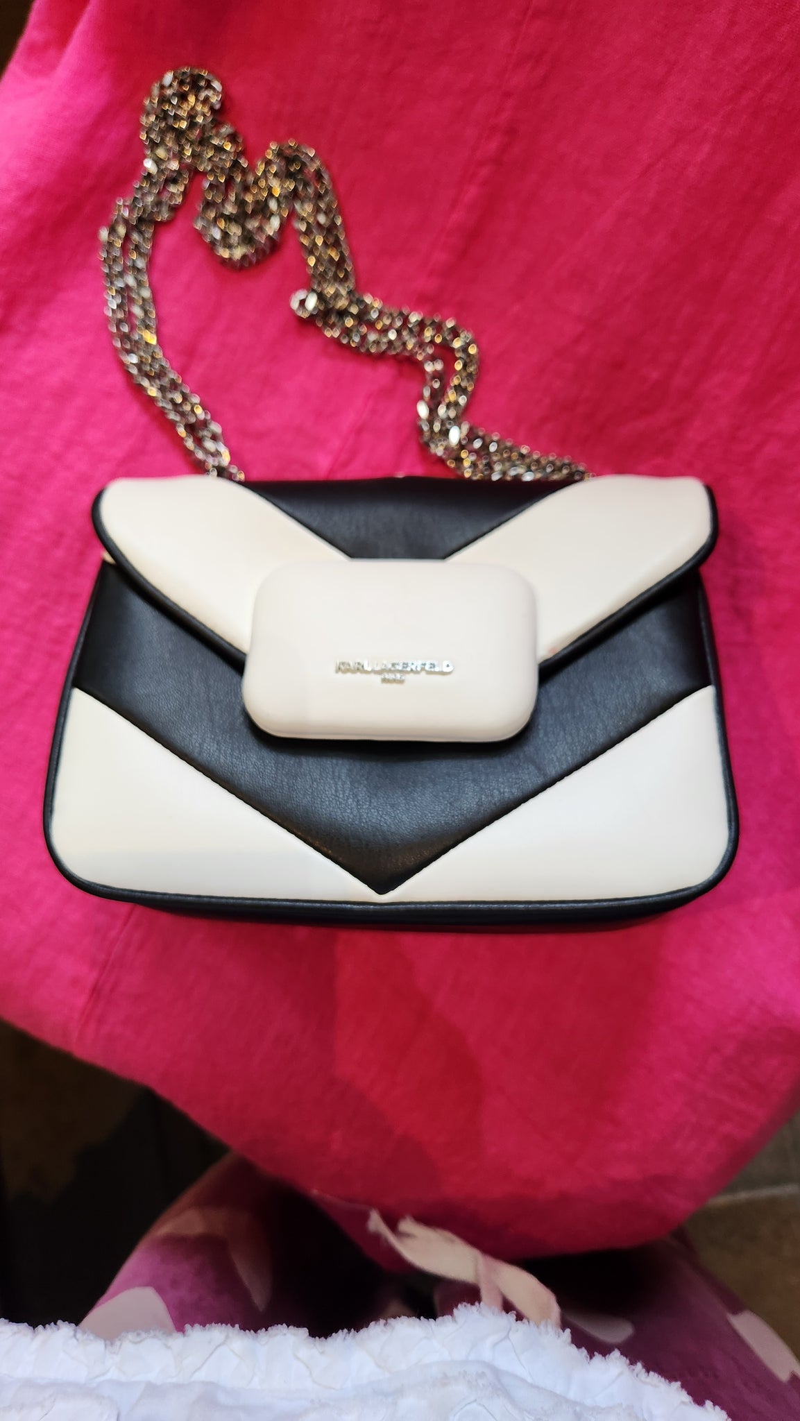 Karl Lagerfeld Leather Purse